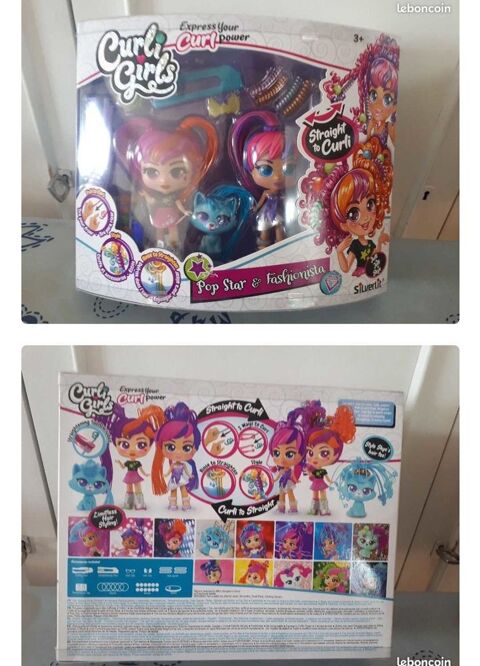 Poupes NEUVES    coiffer Curli Girls 15 Villemomble (93)
