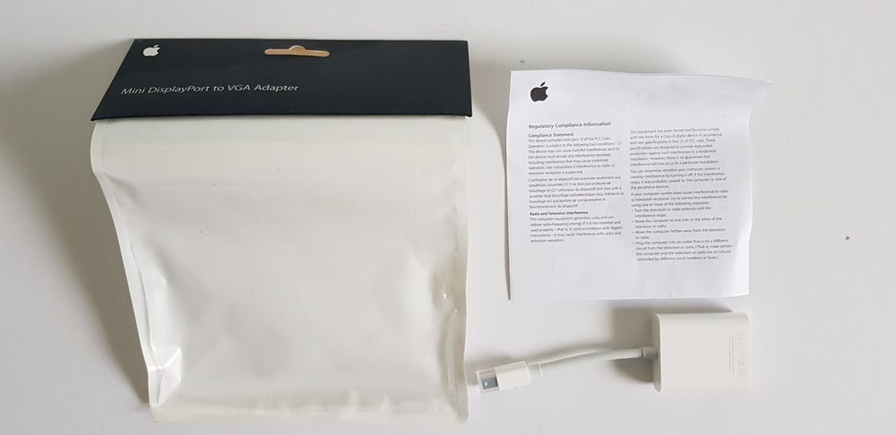 Adaptateur Vid&eacute;o Mini DisplayPort - VGA Apple Original Matériel informatique