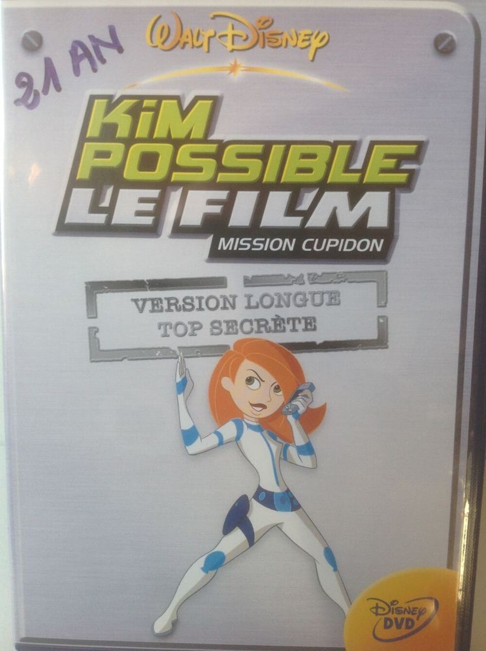 KIM POSSIBLE LE FILM Envoi Possible
DVD et blu-ray