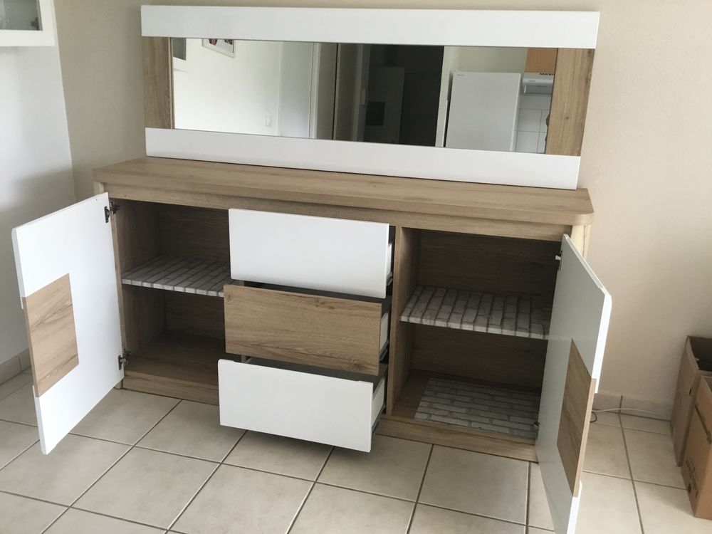 Buffet de rangement belini en chene 
Meubles