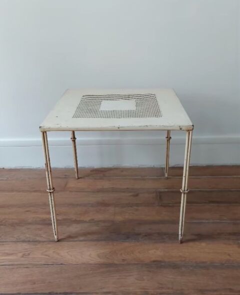 Table basse de jardin en métal ajouré 70 Paris 3 (75)
