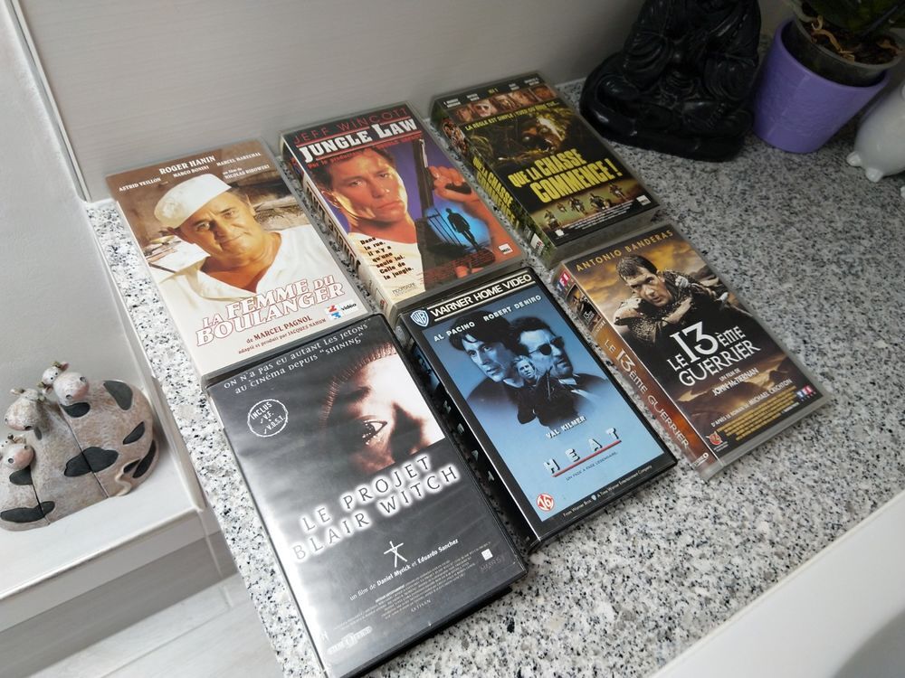 Cassettes vid&eacute;os VHS
Photos/Video/TV