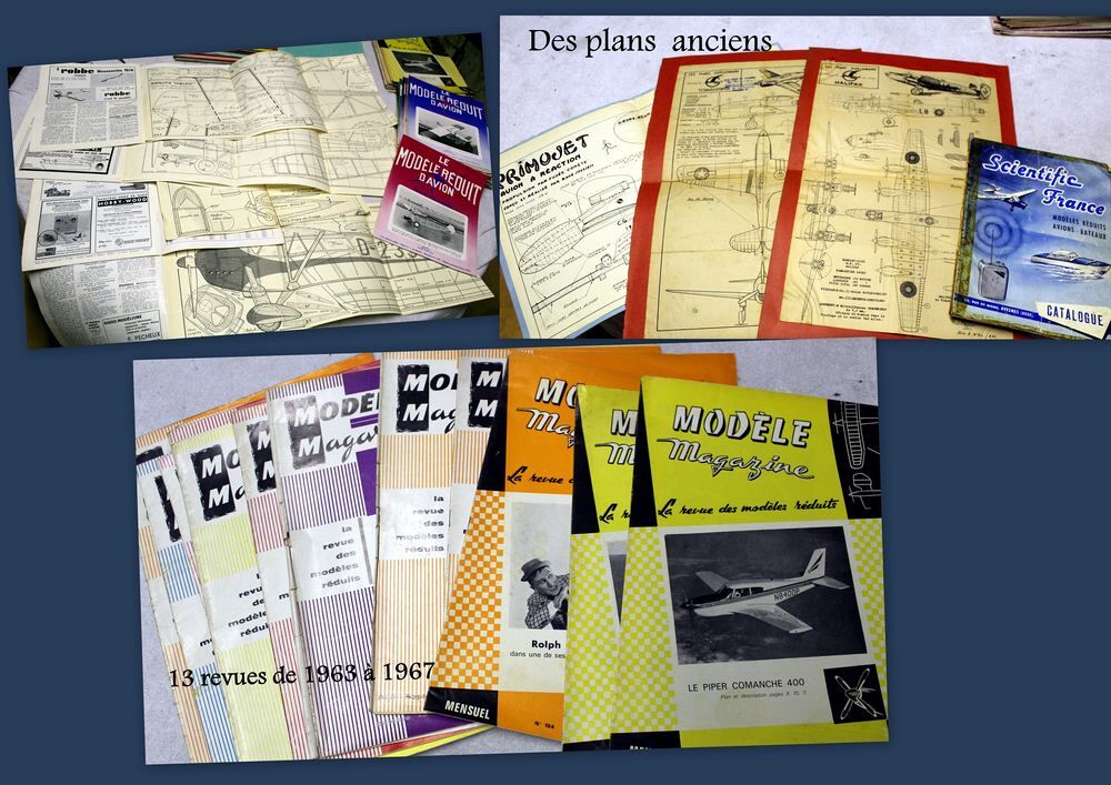 Revues "Le Mod&egrave;le r&eacute;duit avions" Livres et BD