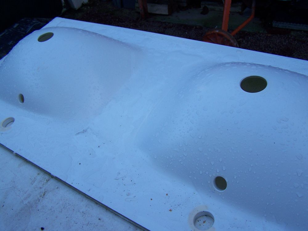 double vasque en verre Bricolage