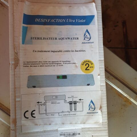 st�rilisateur d'eau avec lampe ultra violet neuf 350 Brignoles (83)