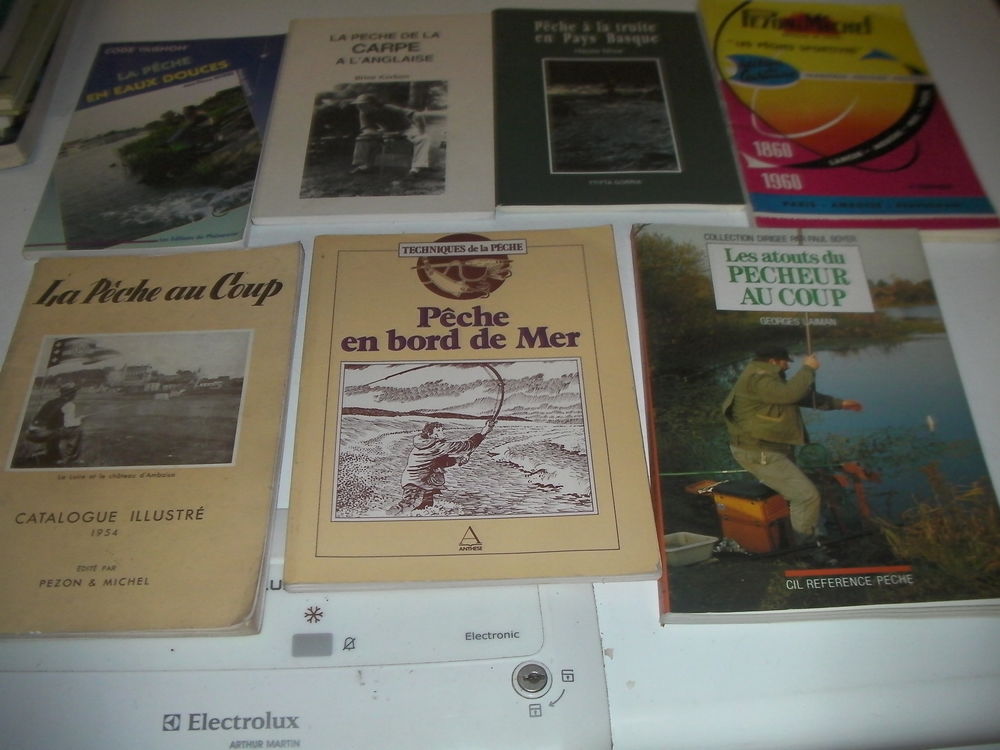 7 LIVRES DE P&Euml;CHE N&deg; 262 &agrave; 268 Sports
