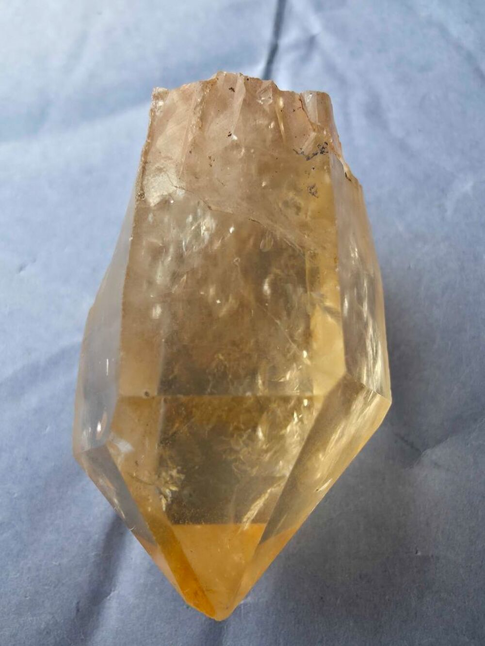 V&eacute;ritable Citrine de Kolwezi RDC-Pierre Naturelle 60g 