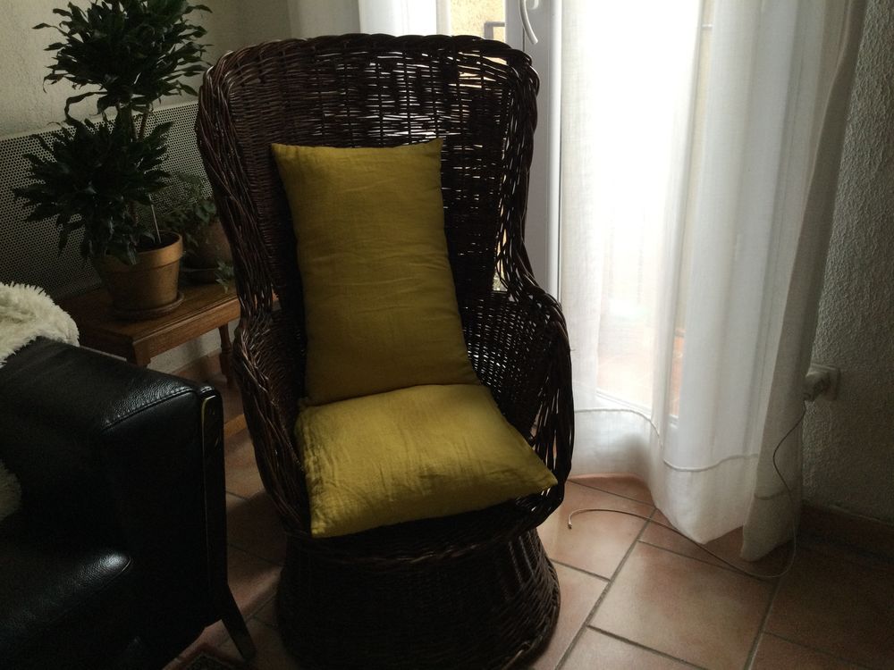 Fauteuils rotins Décoration