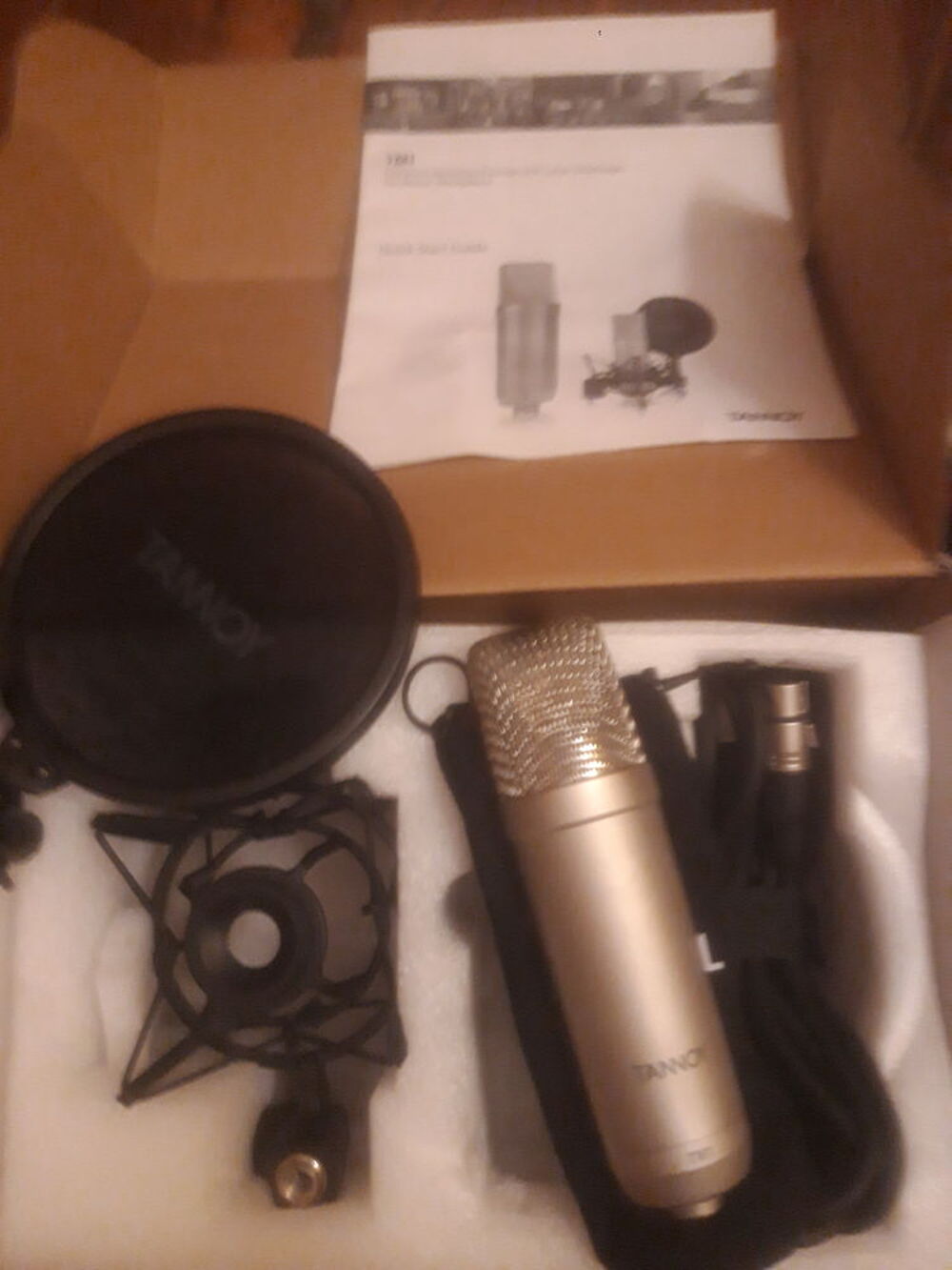 MICROPHONE pour enregistrement Audio et hifi