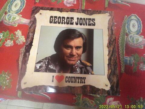 Disque . 33 Tours  de :  GEORGE  JONES Nontron (24)