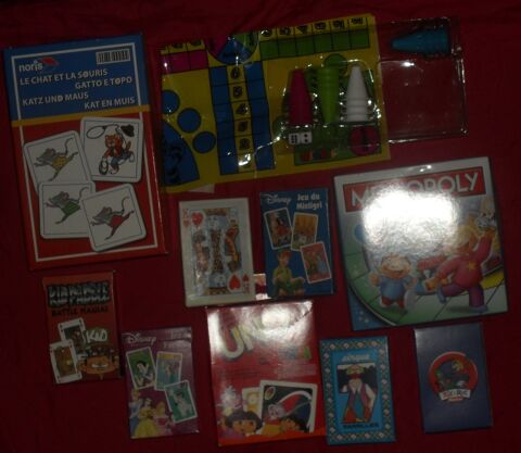 Lot de 10 Jeux complets avec les rgles du Jeu pour Enfants. 25 Montreuil (93)