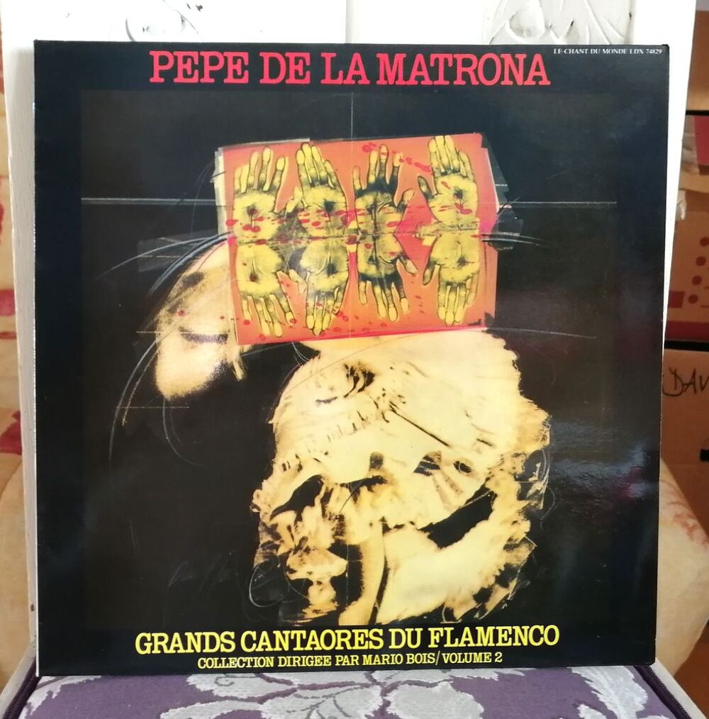 LP Pepe de la MATRONA : Grands cantaores du Flamenco CD et vinyles