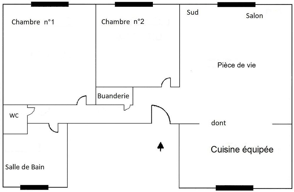 Appartement 3 pièces 52 m² · à Le Puy-en-Velay · 52 m² · 73 000 €