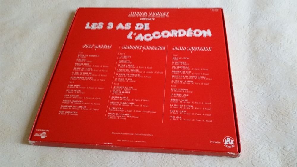 LES 3AS DE L'ACCORD&Eacute;ON CD et vinyles