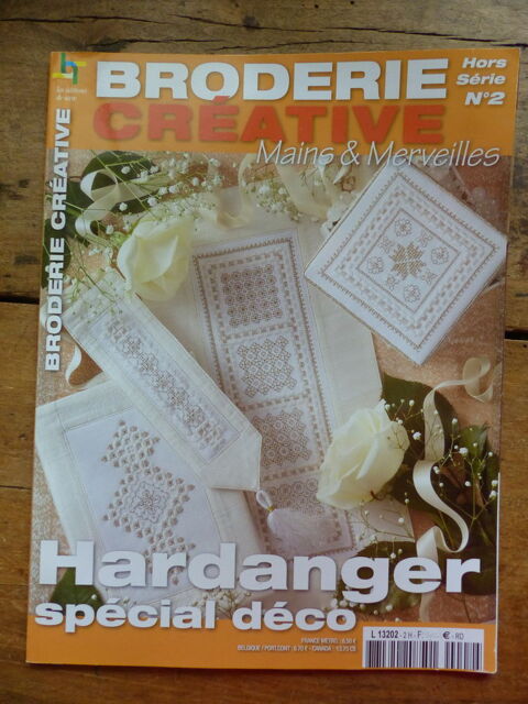     BRODERIE CREATIVE : MAINS et MERVEILLES    HS n° 2 HARDA 5 Roclincourt (62)