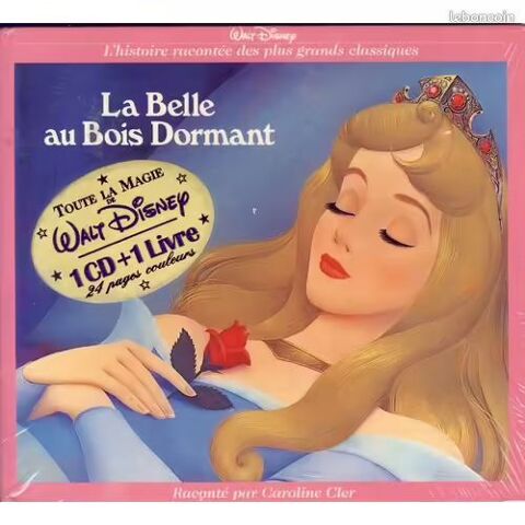 Livre CD la belle au bois dormant - livre audio - cler, caro 169 Vigneux-sur-Seine (91)