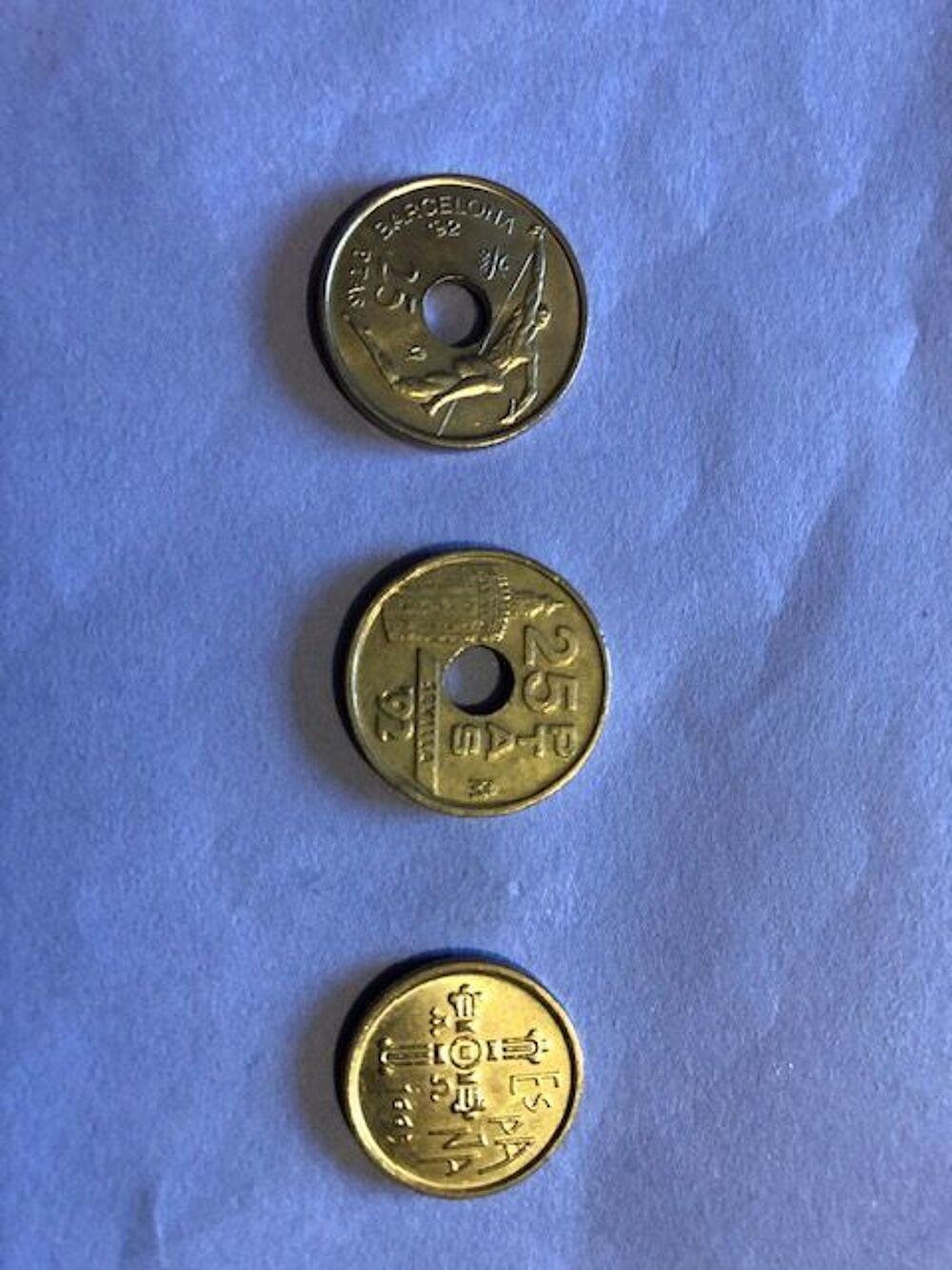 pi&egrave;ces Espagne 