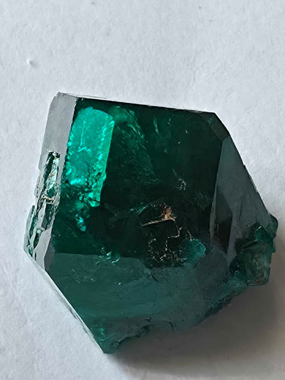 Superbe Dioptase Verte Emeraude du Katanga RDC 