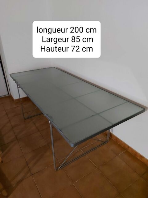 Table   manger en verre 40 Vaulx-en-Velin (69)