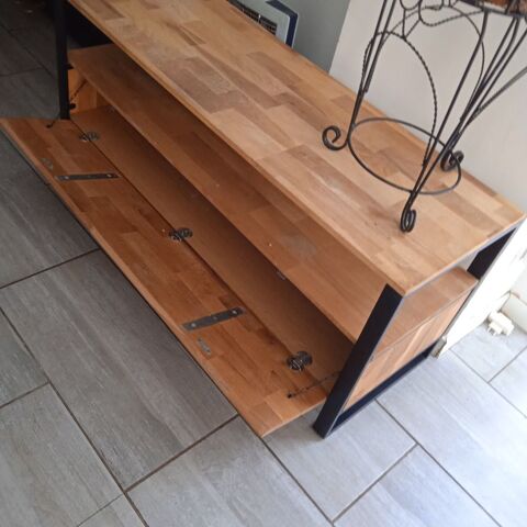 meuble bois et m�tal maison du monde Dimension 120 cm 75 Le P�age-de-Roussillon (38)