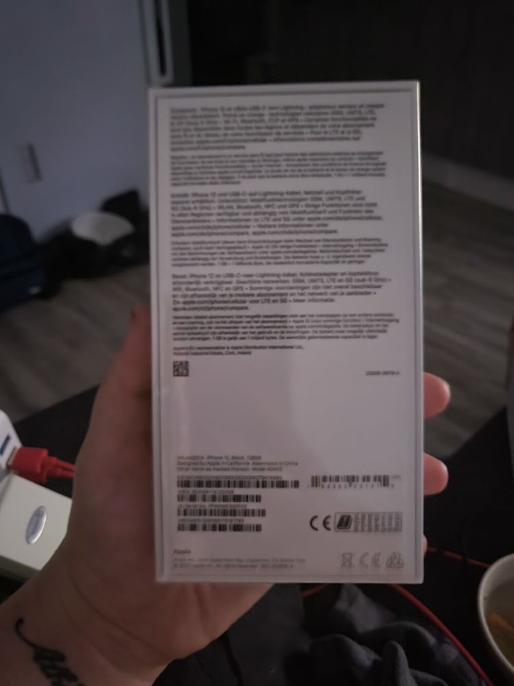 Apple Iphone12 neuf 5g 128 go noir jamais utilis&eacute; Téléphones et tablettes
