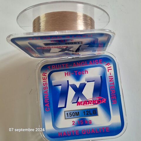  fil nylon Markor hi-tech  2.15 kg, 12 LB,  150m, pour la p� 11 Saumur (49)