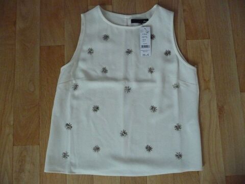 Chemisier ou Top sans manche ivoire T. 36 ETAM - Neuf 20 Celles-sur-Belle (79)