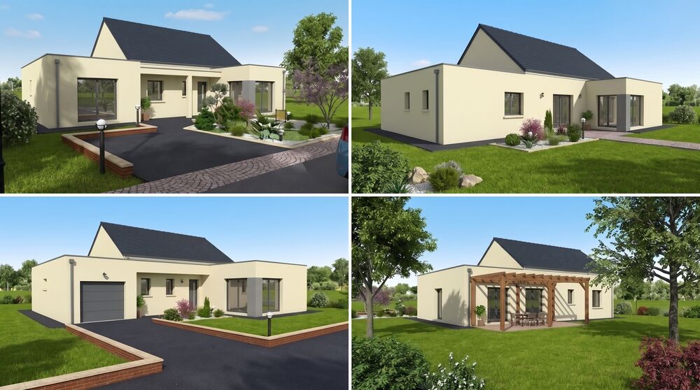 Vente Maison Maison 108m² à bâtir - Monts - MAISON CMI Monts