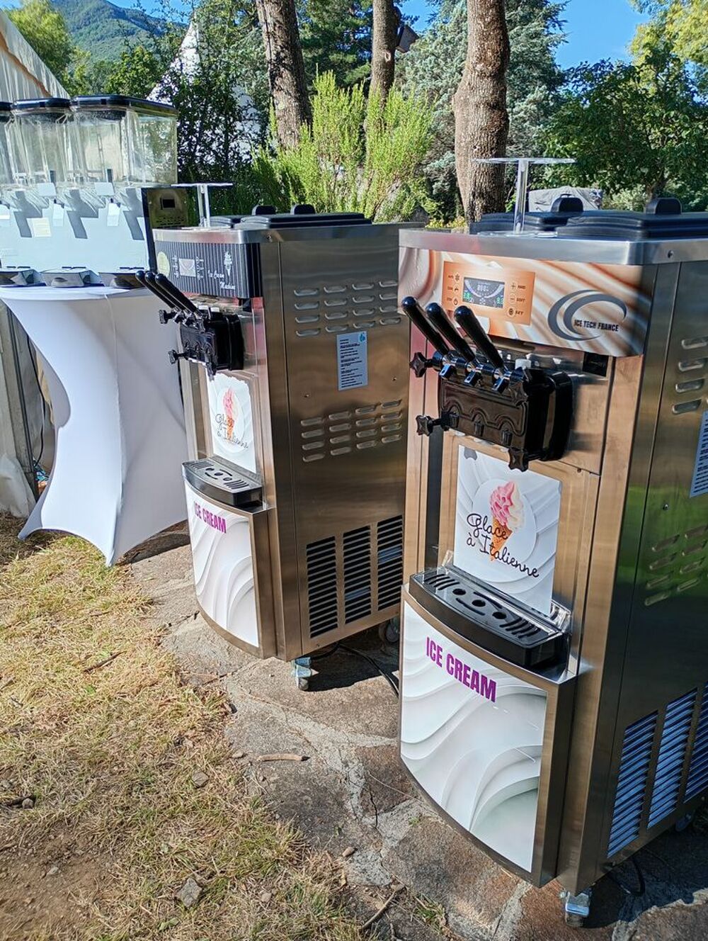   MACHINES A GLACES ITALIENNES ET GRANITES EN 