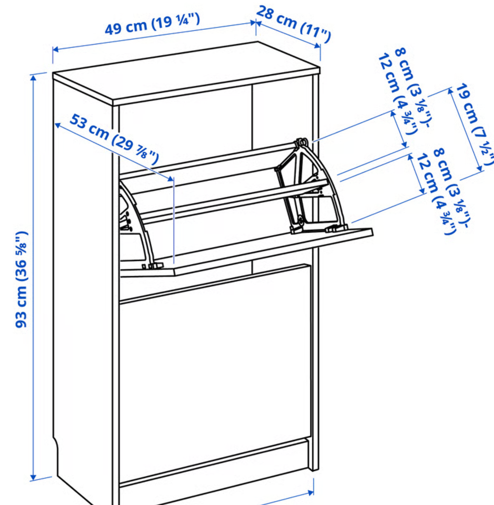 Meuble de rangement pour chaussures Meubles