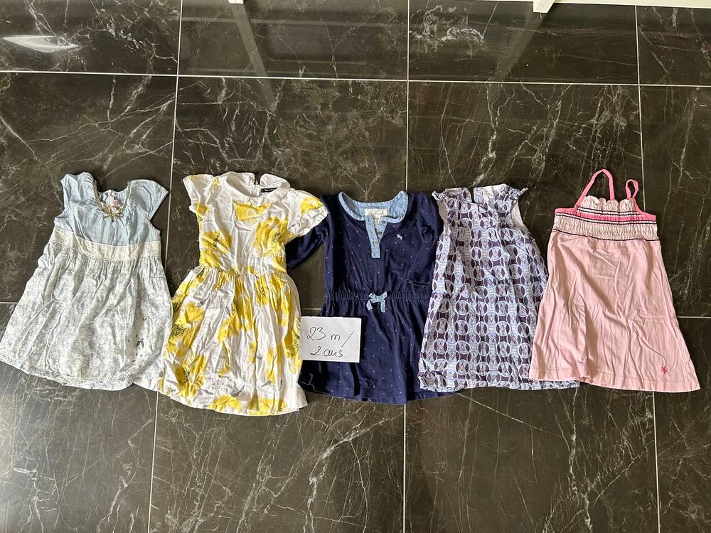 Robes pour fille de 2 ans Vêtements enfants