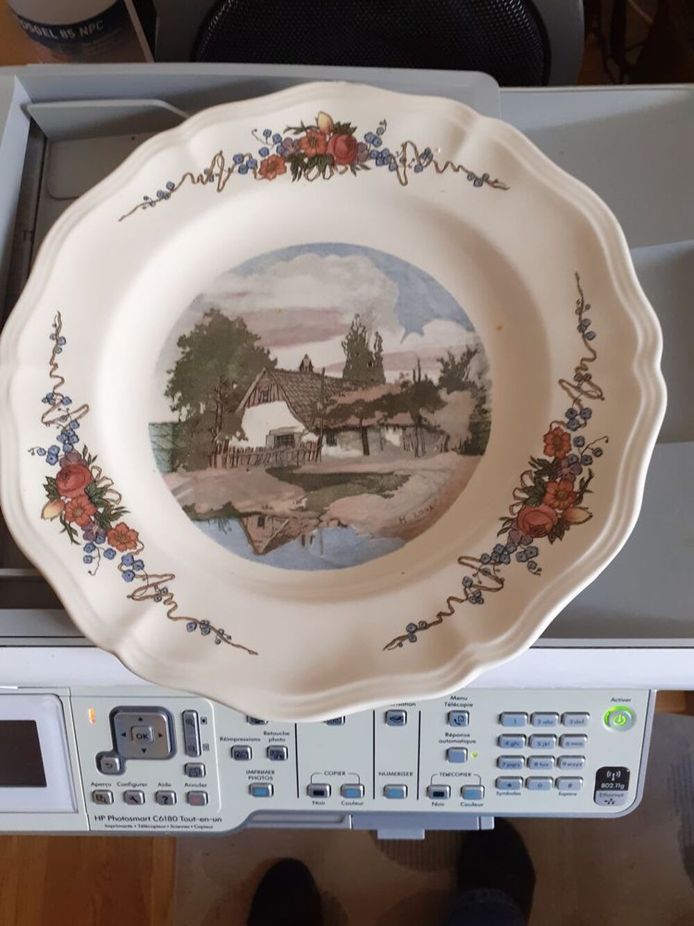 ASSIETTE CREUSE DIAMETRE 25CM OBERNAI Décoration