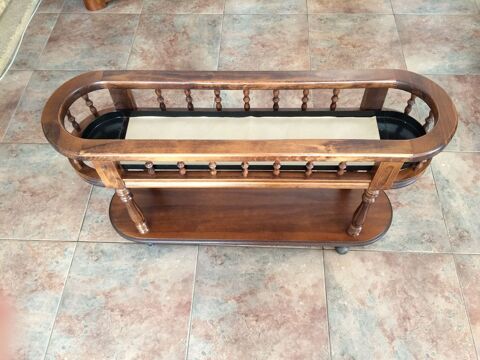 Porte plantes ovale en bois 95 Garidech (31)