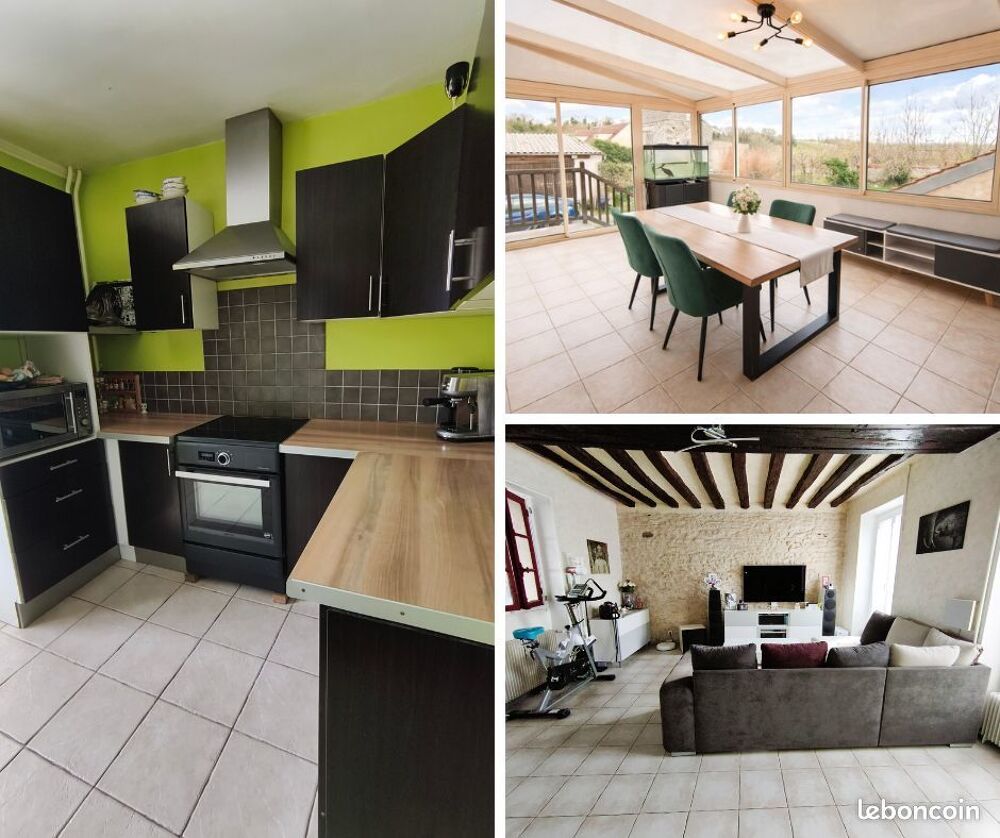 Vente Maison Maison en pierre avec dépendances - 130 m² habitables Saint-gervais