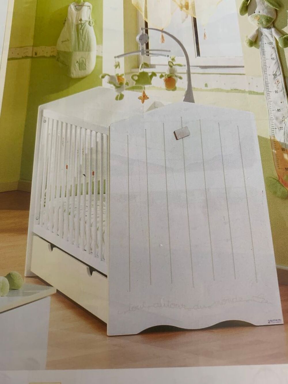 Jolie chambre compl&egrave;te b&eacute;b&eacute;/enfant SAUTHON mixte en TBE 500€ Mobilier enfants