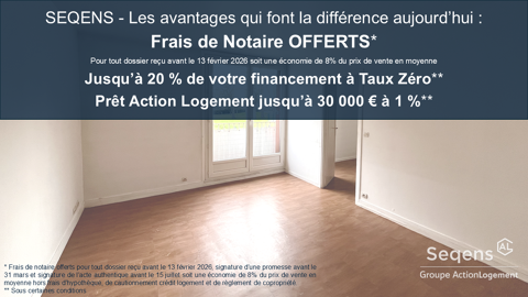   Appartement 3 pi�ces dans une r�sidence s�curis�e et verdoyante Appartement - 3 pi�ce(s) - 52 m�