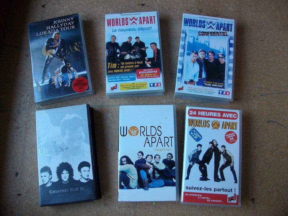 DVD et K7 Vid&eacute;o VHS Divertissement et Musical DVD et blu-ray