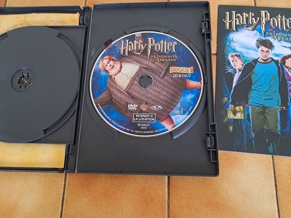Double DVD Harry Potter prisonnier d'Askaban film s&eacute;rie DVD et blu-ray