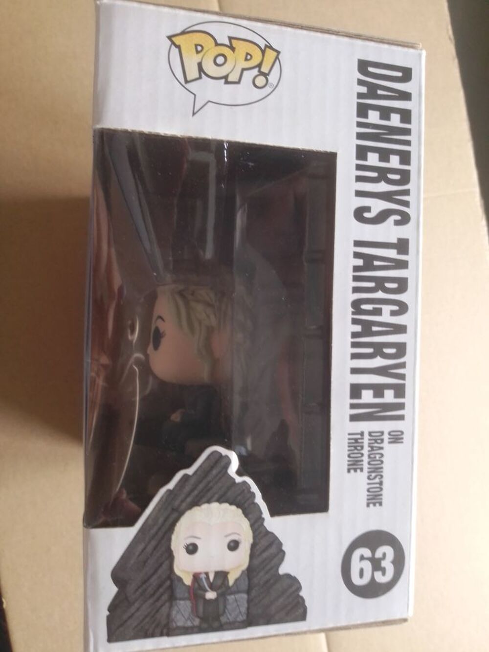 Pop Funko Game Of Thrones n&deg; 63 Daenerys Targaryen On Dragon Jeux / jouets