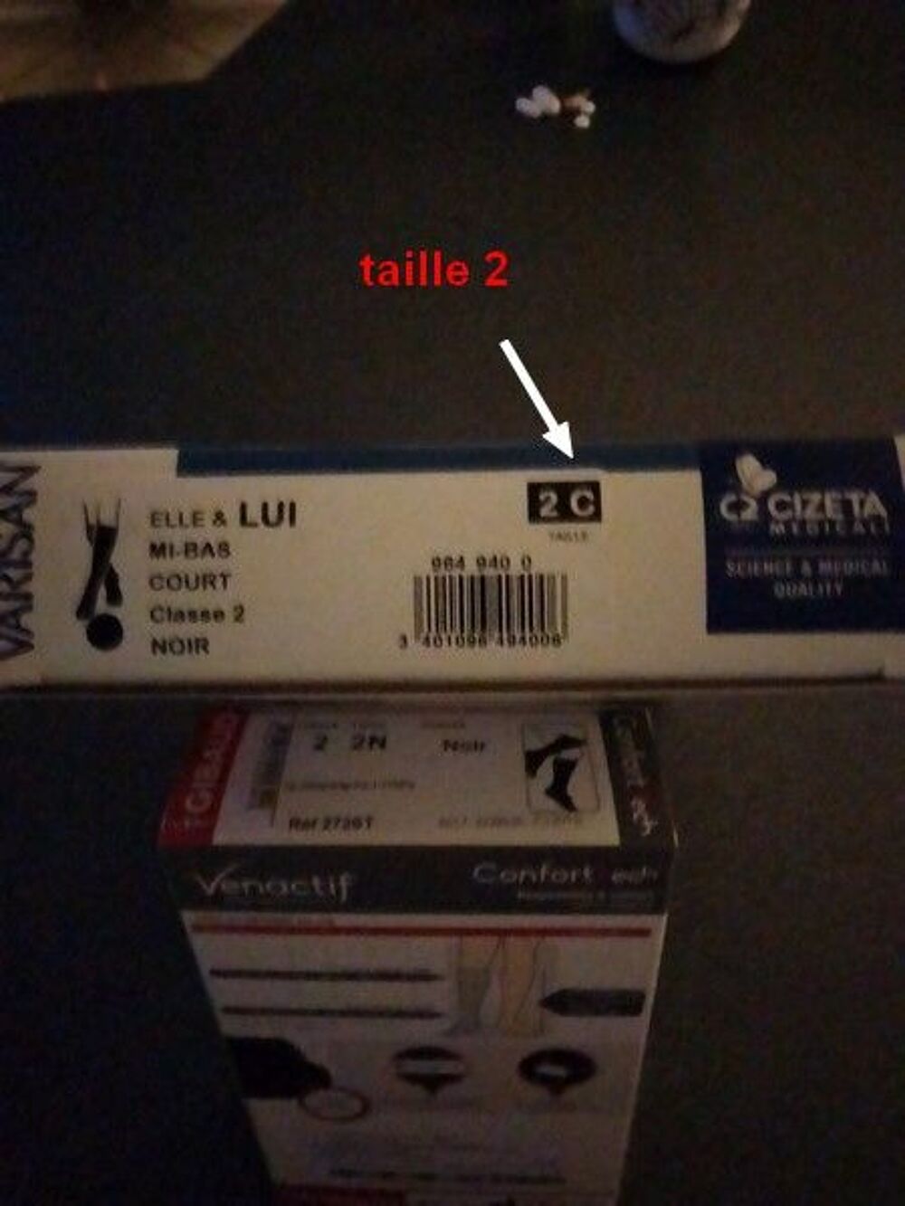 bas contentions Taille 2....
Vêtements