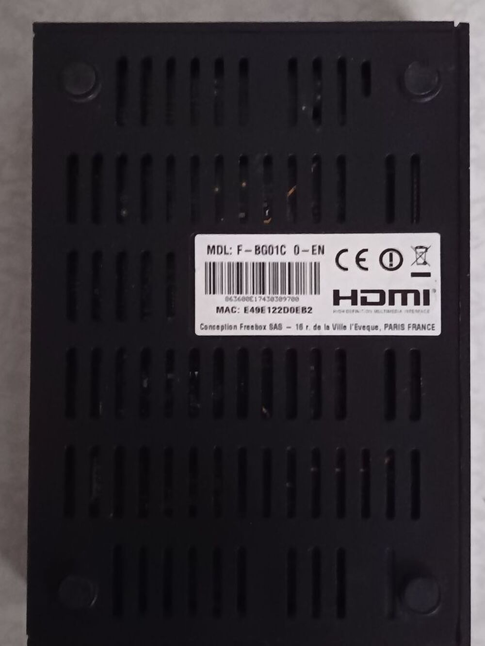 D&eacute;codeur TV HD Wifi Android Free Freebox Mini 4K Matériel informatique