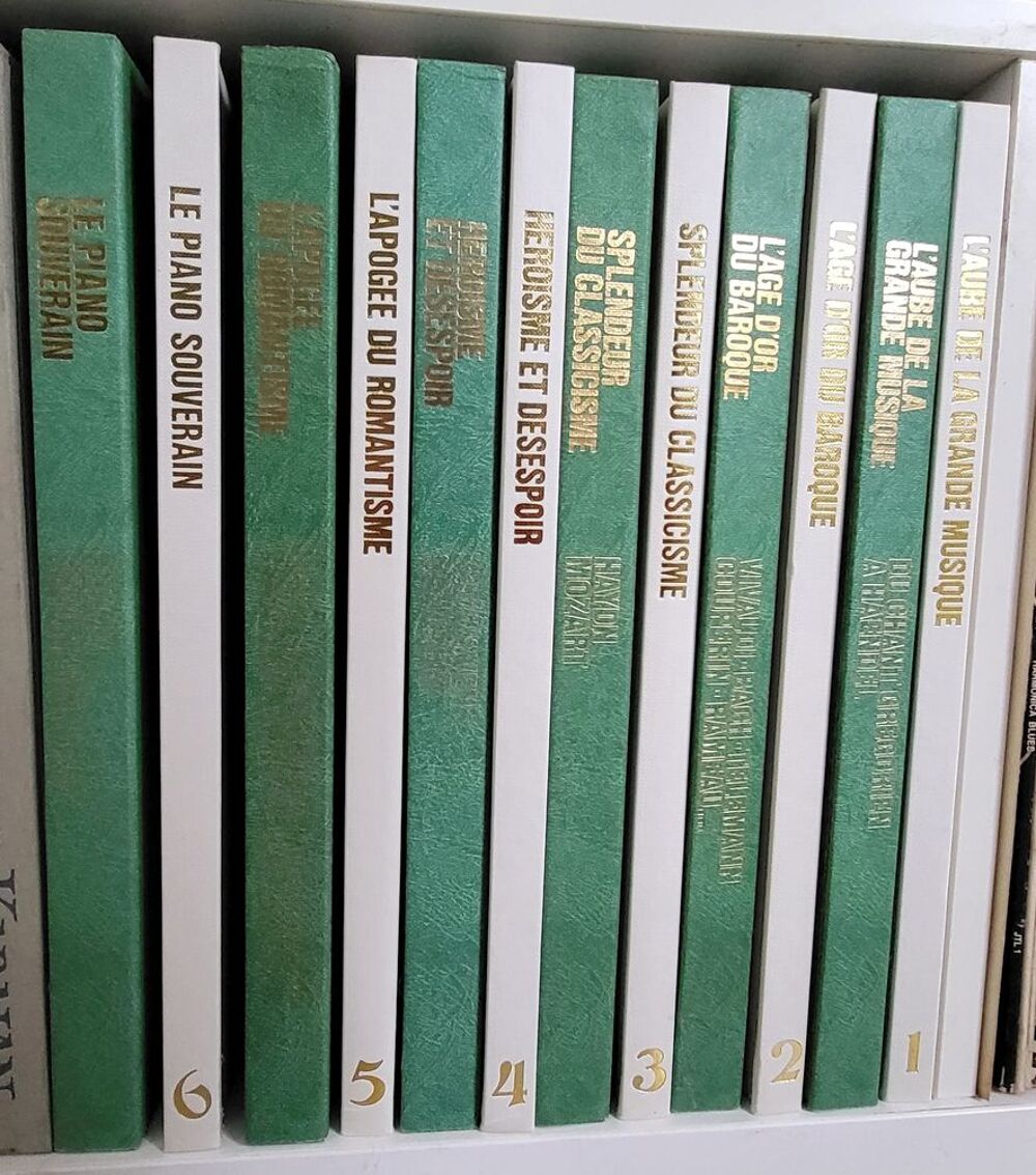 Encyclop&eacute;die&nbsp;La Grande Musique (6 livrets et 36 vinyles) 