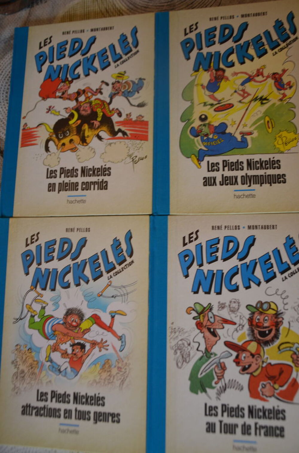 8 albums des Pieds Nickel&eacute;s Livres et BD