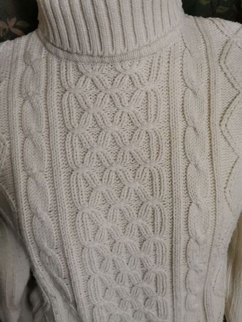 Pull col roulé blanc cassé taille XXL 35 L'Aigle (61)