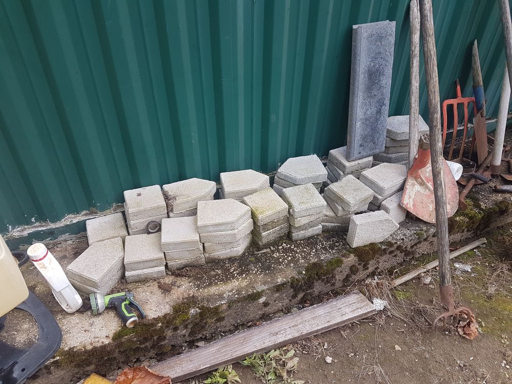 Moules pour pav&eacute;s beton Bricolage