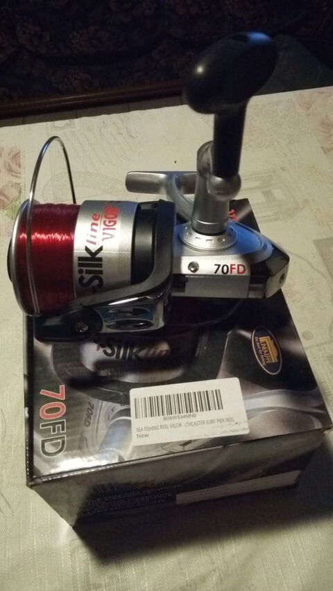 molinet de mer vigor silk line F 70 en carbone neuf 0 Tilques (62)