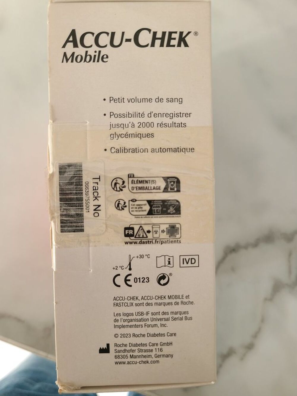 Accu-Chek Mobile Lecteur De Glyc&eacute;mie Matériel informatique