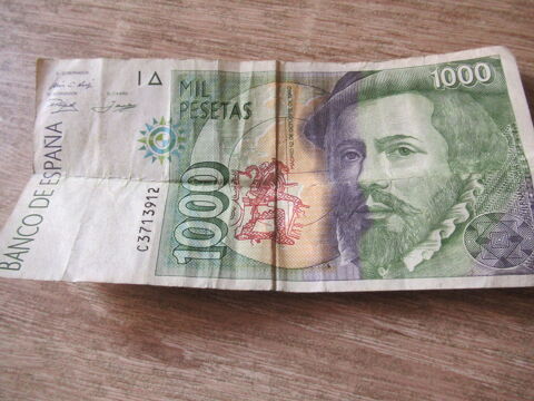 billet mil pesetas 10 Elne (66)