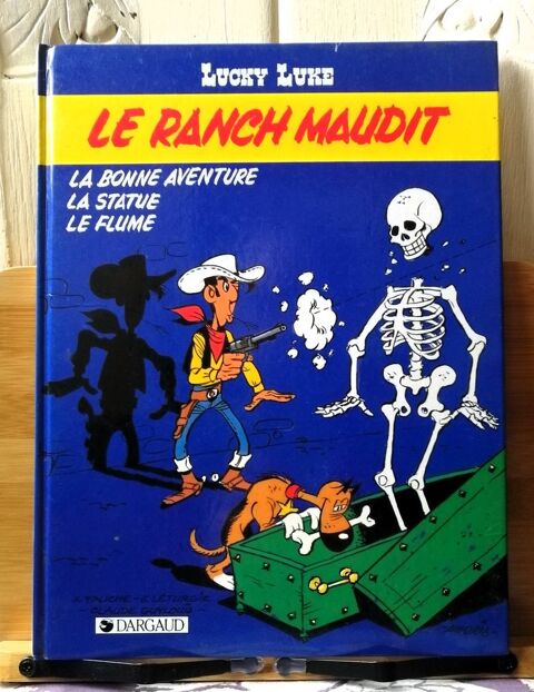 EO Lucky Luke : Le Ranch maudit - Morris - Dargaud - 1986 8 Argenteuil (95)