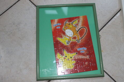 puzzle pokemon + cadre pikachu, raichu 5 Talence (33)